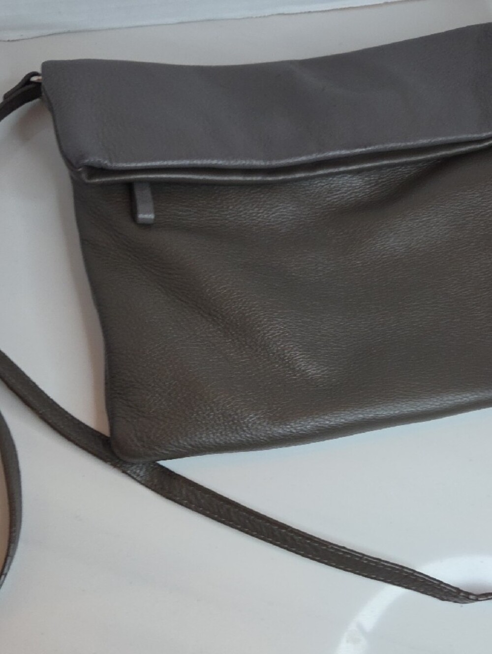 Danier Dark Gray/Charcoal Leather Crossbody Bag - Picture 4 of 12